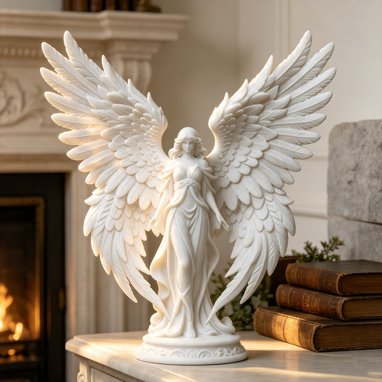 Light Luxury 3D Printed Angel  - Light Art And Craft recension och pris