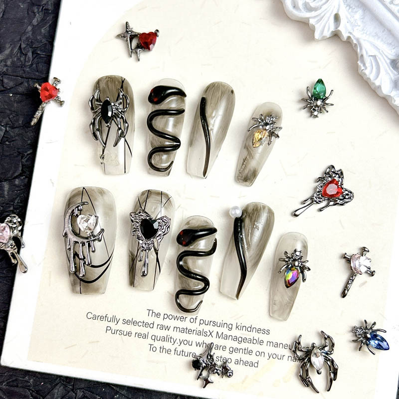 10PCS 3D Light Luxury Alloy Cr - Light Art And Craft recension och pris