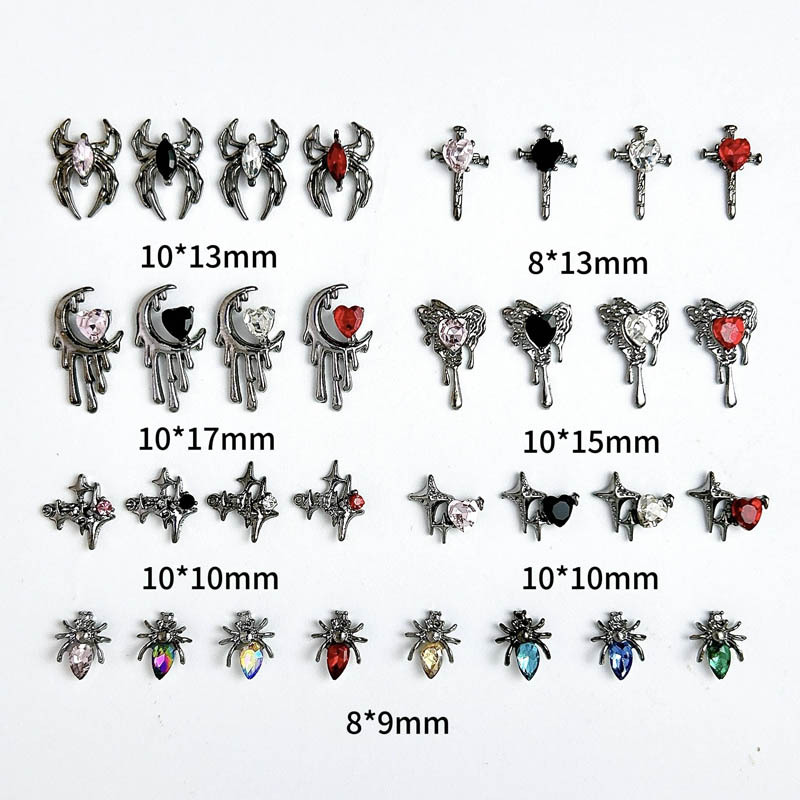 10PCS 3D Light Luxury Alloy Cr - Light Art And Craft recension och pris