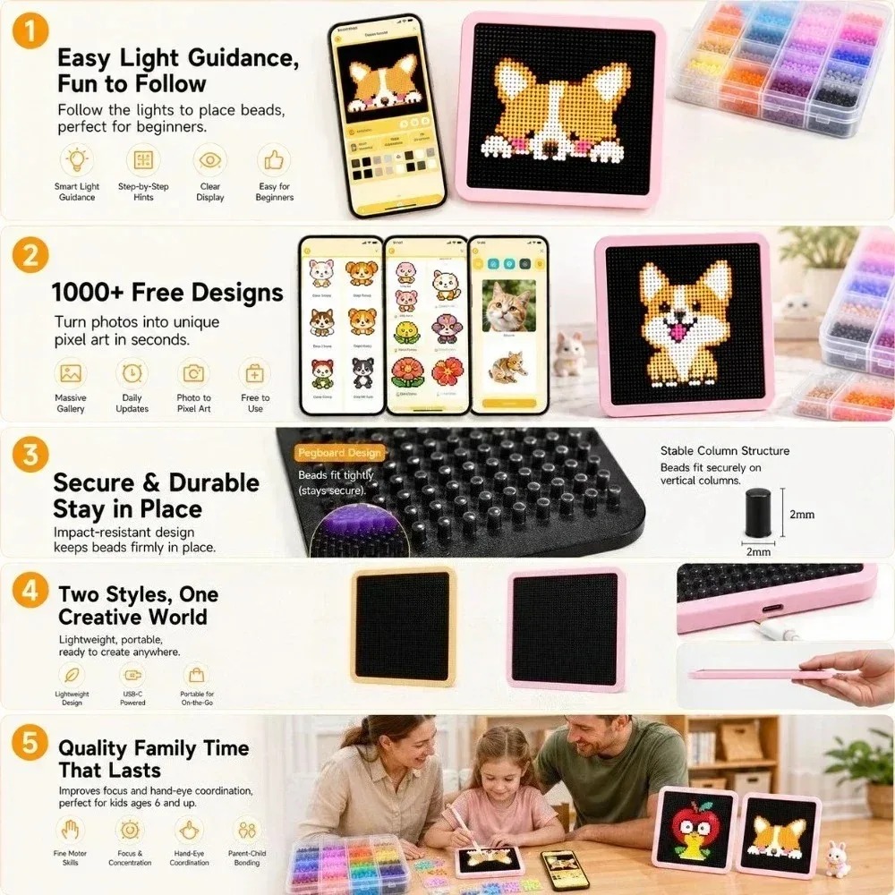 App Controlled LED Pixel Light - Light Art And Craft recension och pris