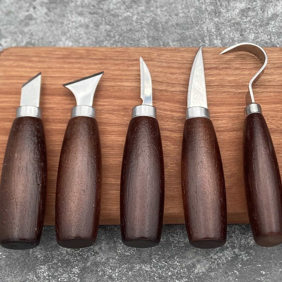 5pc Wood Carving Tools Set Oak - Art Craft Knife recension och pris
