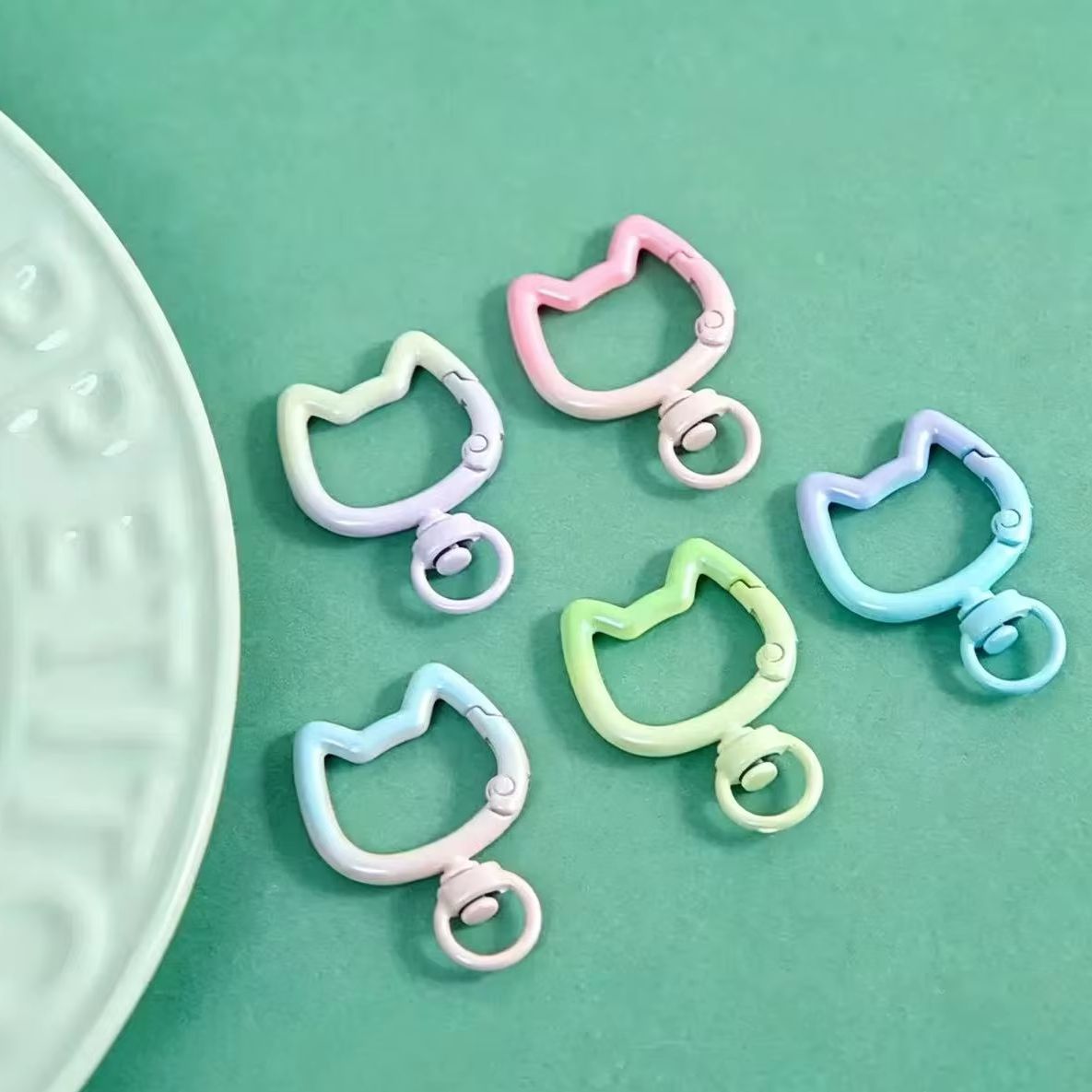 5-10PCS Gradient Cute Cat Clas - Art Craft Diy recension och pris