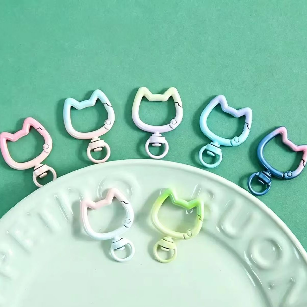 5-10PCS Gradient Cute Cat Clas - Art Craft Diy recension och pris